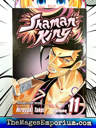 Shaman King Vol 11 - The Mage's Emporium Viz Media 2411 BackInStock UPDATEMETA Used English Japanese Style Comic Book