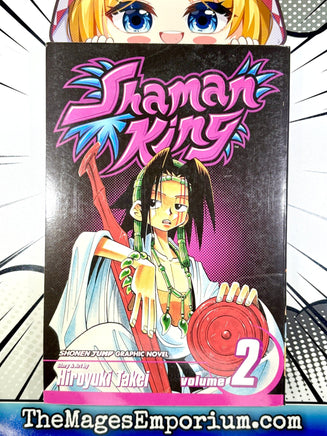 Shaman King Vol 2 - The Mage's Emporium Viz Media 2412 BackInStock UPDATEMETA Used English Japanese Style Comic Book