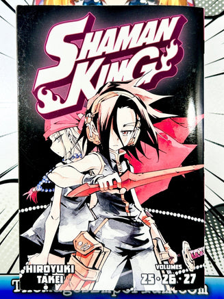 Shaman King Vol 25 - 27 Omnibus - The Mage's Emporium Kodansha 2406 alltags description Used English Manga Japanese Style Comic Book