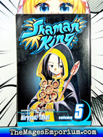 Shaman King Vol 5 - The Mage's Emporium Viz Media 2406 alltags description Used English Manga Japanese Style Comic Book