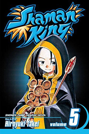 Shaman King Vol 5 - The Mage's Emporium Viz Media 2406 alltags description Used English Manga Japanese Style Comic Book