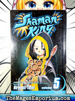 Shaman King Vol 5 - The Mage's Emporium Viz Media 2412 BackInStock UPDATEMETA Used English Manga Japanese Style Comic Book