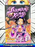 Shaman King Vol 6 - The Mage's Emporium Viz Media 2408 BackInStock UPDATEMETA Used English Manga Japanese Style Comic Book