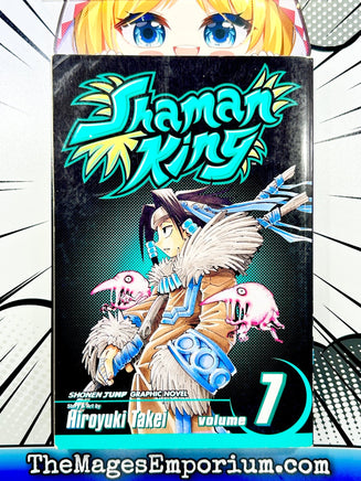 Shaman King Vol 7 - The Mage's Emporium Viz Media 2406 bis1 copydes Used English Manga Japanese Style Comic Book