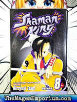 Shaman King Vol 8 - The Mage's Emporium Viz Media 2501 BackInStock UPDATEMETA Used English Manga Japanese Style Comic Book