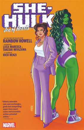 She - Hulk By Rainbow Rowell TPB Volume 02 Jen Of Hearts - The Mage's Emporium The Multiverse Shopify Collective The Multiverse Used English Graphic Novels Japanese Style Comic Book
