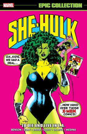 She - Hulk Epic Collect TPB Volume 06 To Die And Live In La - The Mage's Emporium The Multiverse Shopify Collective The Multiverse Used English Graphic Novels Japanese Style Comic Book
