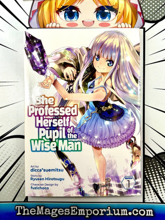 She Professed Herself Pupil of the Wise Man Vol 1 - The Mage's Emporium Seven Seas 2411 BackInStock UPDATEMETA Used English Manga Japanese Style Comic Book