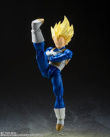 S.H.Figuarts Super Saiyan Vegeta Awakening Super Saiyan Blood Figure Dragon Ball Z - The Mage's Emporium Super Anime Store Shopify Collective Super Anime Store Used English Figure Japanese Style Comic Book
