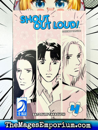 Shout Out Loud! Vol 4 - The Mage's Emporium Blu 2408 UPDATEMETA Used English Manga Japanese Style Comic Book