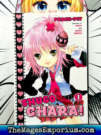 Shugo Chara! Vol 1 - The Mage's Emporium Kodansha 2404 BIS6 copydes Used English Manga Japanese Style Comic Book