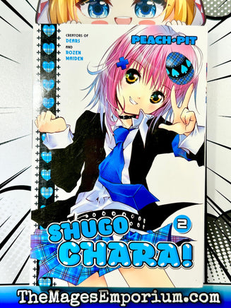 Shugo Chara! Vol 2 - The Mage's Emporium Kodansha 2408 BackInStock UPDATEMETA Used English Manga Japanese Style Comic Book