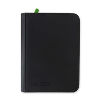 4 Pocket Exo Tec Zip Binder : Signature Black