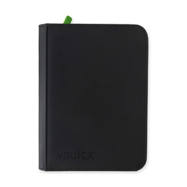 4 Pocket Exo Tec Zip Binder : Signature Black