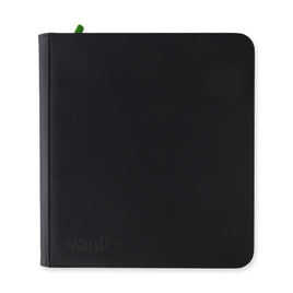 12 Pocket Exo Tec Zip Binder : Signature Black