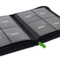 4 Pocket Exo Tec Zip Binder : Signature Black