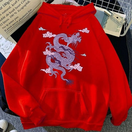 Sky Dragon Harajuku Hoodie - The Mage's Emporium Kore Kawaii Kore Kawaii Shopify Collective Used English Japanese Style Comic Book