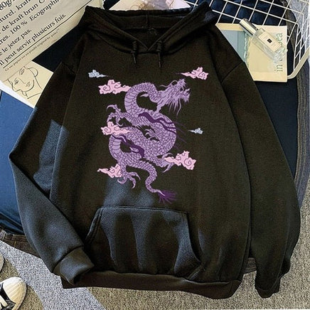 Sky Dragon Harajuku Hoodie - The Mage's Emporium Kore Kawaii Kore Kawaii Shopify Collective Used English Japanese Style Comic Book