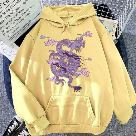 Sky Dragon Harajuku Hoodie - The Mage's Emporium Kore Kawaii Kore Kawaii Shopify Collective Used English Japanese Style Comic Book