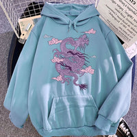 Sky Dragon Harajuku Hoodie - The Mage's Emporium Kore Kawaii Kore Kawaii Shopify Collective Used English Japanese Style Comic Book