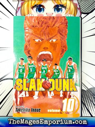 Slam Dunk Vol 10 - The Mage's Emporium Viz Media outofstock updateage updateauthor Used English Manga Japanese Style Comic Book