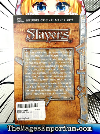 Slayers Vol 2 Light Novel - The Mage's Emporium Tokyopop 2411 UPDATEMETA Used English Light Novel Japanese Style Comic Book