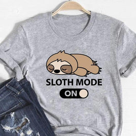 Sloth Mode On T-Shirt - The Mage's Emporium Kore Kawaii Kore Kawaii Shopify Collective Used English Japanese Style Comic Book