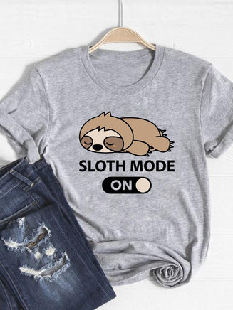 Sloth Mode On T-Shirt - The Mage's Emporium Kore Kawaii Kore Kawaii Shopify Collective Used English Japanese Style Comic Book