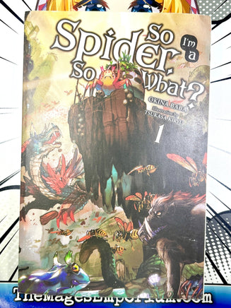 So I'm A Spider, So What? Vol 1 Light Novel - The Mage's Emporium Yen Press outofstock UPDATEMETA Used English Light Novel Japanese Style Comic Book