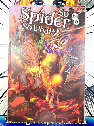 So I'm A Spider, So What? Vol 2 Light Novel - The Mage's Emporium Yen Press outofstock UPDATEMETA Used English Light Novel Japanese Style Comic Book