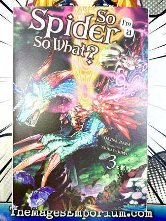 So I'm A Spider, So What? Vol 3 Light Novel - The Mage's Emporium Yen Press outofstock UPDATEMETA Used English Light Novel Japanese Style Comic Book