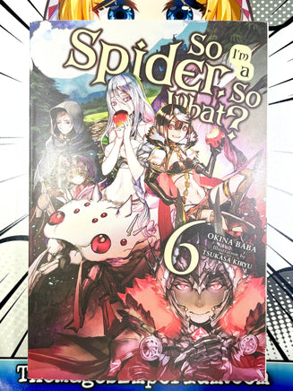 So I'm A Spider, So What? Vol 6 Light Novel - The Mage's Emporium Yen Press outofstock UPDATEMETA Used English Light Novel Japanese Style Comic Book