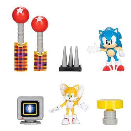 Sonic the Hedgehog 2 1/2 - Inch Figure Diorama Set - The Mage's Emporium ToyShnip Shopify Collective ToyShnip Used English Action Figure Japanese Style Comic Book