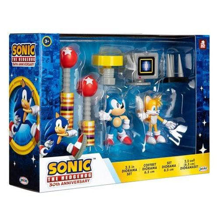 Sonic the Hedgehog 2 1/2 - Inch Figure Diorama Set - The Mage's Emporium ToyShnip Shopify Collective ToyShnip Used English Action Figure Japanese Style Comic Book