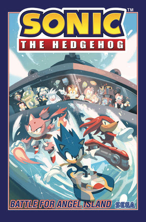 Sonic The Hedgehog TPB Volume 03 Battle For Angel Island - The Mage's Emporium The Multiverse outofstock Shopify Collective The Multiverse Used English Graphic Novels Japanese Style Comic Book