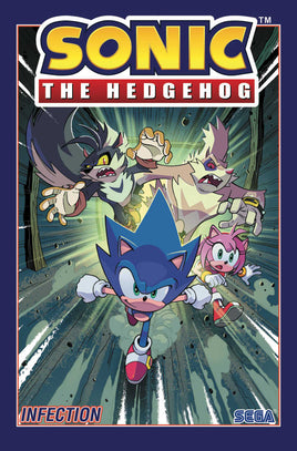 Sonic The Hedgehog TPB Volume 04 Infection - The Mage's Emporium The Multiverse outofstock Shopify Collective The Multiverse Used English Graphic Novels Japanese Style Comic Book