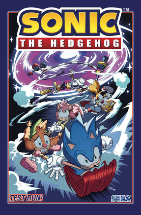 Sonic The Hedgehog TPB Volume 10 Test Run - The Mage's Emporium The Multiverse outofstock Shopify Collective The Multiverse Used English Graphic Novels Japanese Style Comic Book