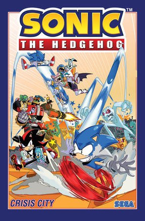 Sonic The Hedgehog, Vol. 5: Crisis City - The Mage's Emporium The Multiverse outofstock Shopify Collective The Multiverse Used English Graphic Novels Japanese Style Comic Book