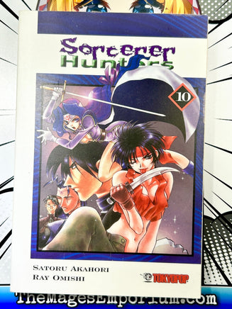 Sorcerer Hunters Vol 10 Oversized - The Mage's Emporium Tokyopop 2408 UPDATEMETA Used English Manga Japanese Style Comic Book