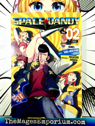 Space Dandy Vol 2 - The Mage's Emporium Yen Press 2411 UPDATEMETA Used English Manga Japanese Style Comic Book