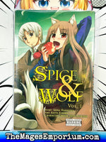 Spice and Wolf Vol 1 - The Mage's Emporium Yen Press 2409 BackInStock UPDATEMETA Used English Manga Japanese Style Comic Book