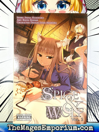 Spice and Wolf Vol 2 Manga - The Mage's Emporium Yen Press 2501 BackInStock Used English Manga Japanese Style Comic Book
