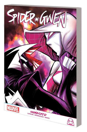 Spider - Gwen Graphic Novel TPB Unmasked - The Mage's Emporium The Multiverse outofstock Shopify Collective The Multiverse Used English Graphic Novels Japanese Style Comic Book