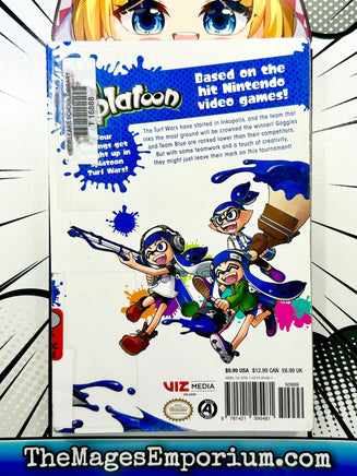 Splatoon Vol 1 Ex Library - The Mage's Emporium Viz Media 2407 alltags description Used English Manga Japanese Style Comic Book