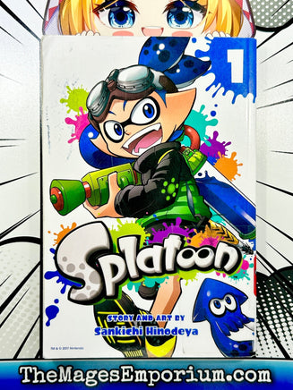 Splatoon Vol 1 Ex Library - The Mage's Emporium Viz Media 2407 alltags description Used English Manga Japanese Style Comic Book