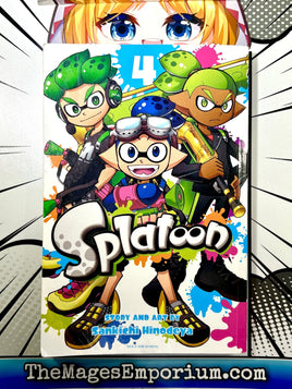 Splatoon Vol 4 - The Mage's Emporium Viz Media 2411 BackInStock UPDATEMETA Used English Manga Japanese Style Comic Book