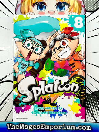 Splatoon Vol 8 - The Mage's Emporium Viz Media 2409 UPDATEMETA Used English Manga Japanese Style Comic Book