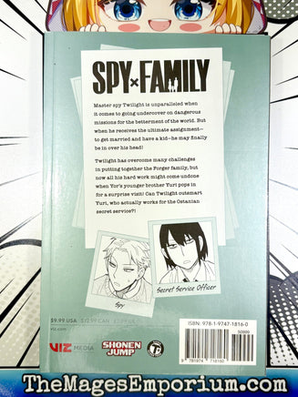 Spy x Family Vol 3 - The Mage's Emporium Viz Media 2501 BackInStock UPDATEMETA Used English Manga Japanese Style Comic Book