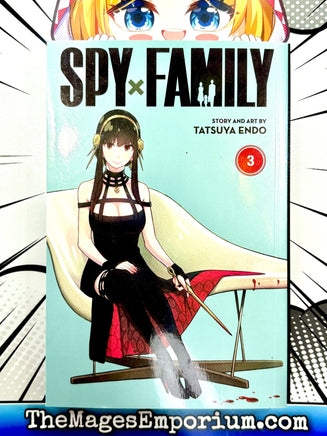 Spy x Family Vol 3 - The Mage's Emporium Viz Media 2411 BackInStock UPDATEMETA Used English Manga Japanese Style Comic Book