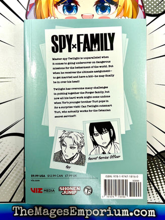 Spy x Family Vol 3 - The Mage's Emporium Viz Media 2411 BackInStock UPDATEMETA Used English Manga Japanese Style Comic Book